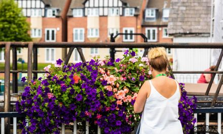 Judges visit Northwich as part of North West in Bloom Awards
